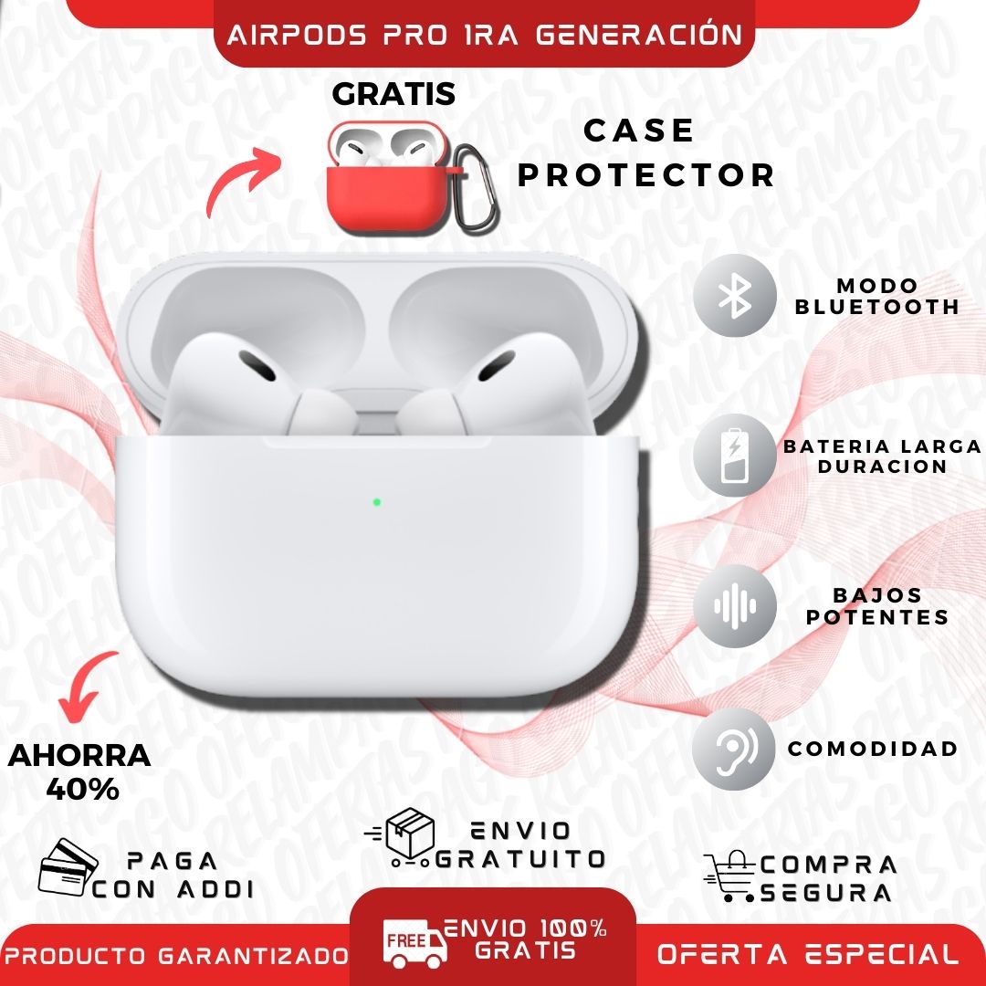 🎧Audífonos Pro 1®️🎧 / Case Gratis