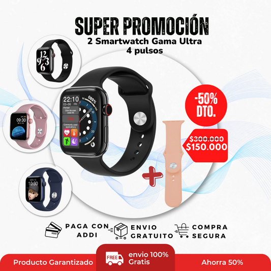 ⌚¡Súper Promoción! 2 Smartwatch Pro Infinity⌚